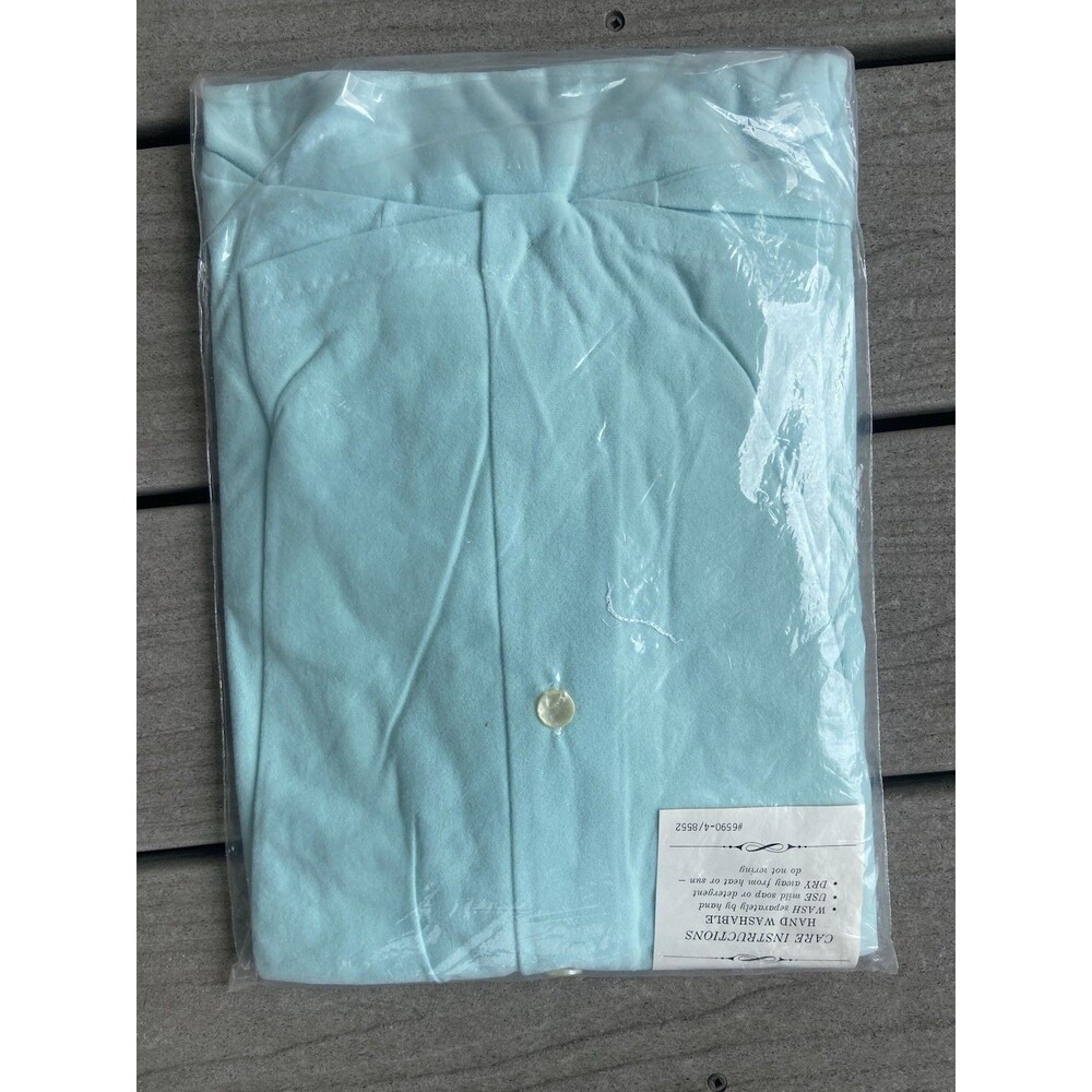 Vintage Gaymode Penney’s ILGWU Blue Pajama Set Size Large Cottage Grannycore - Picture 6 of 8